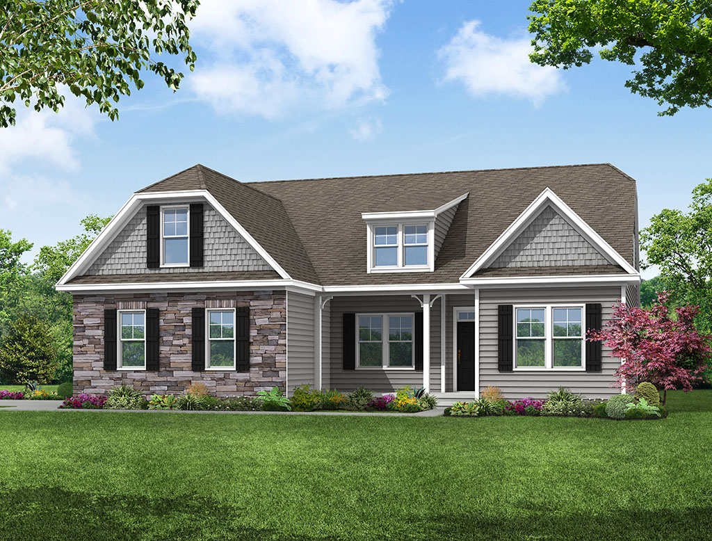 Caldwell Floor Plan Wrenn Creek Eastwood Homes